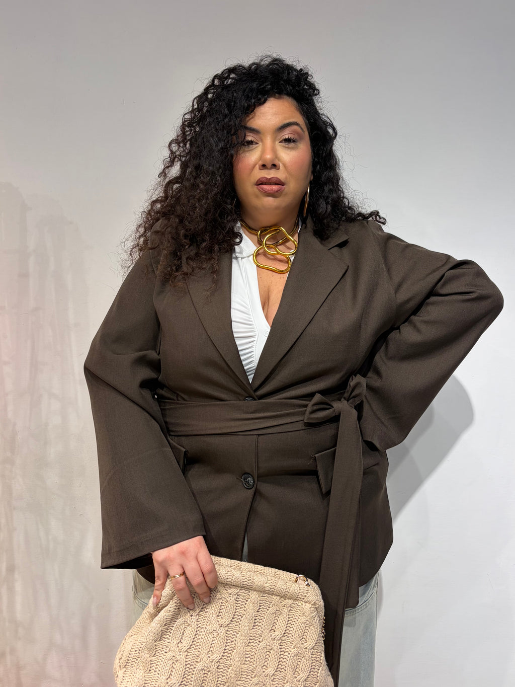 Giacca Selene Testa Di Moro