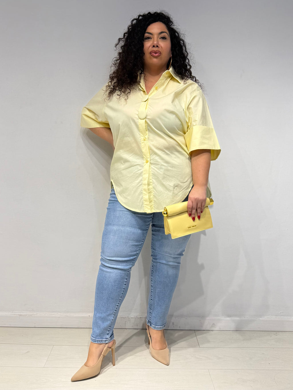 Camicia Sarah Gialla