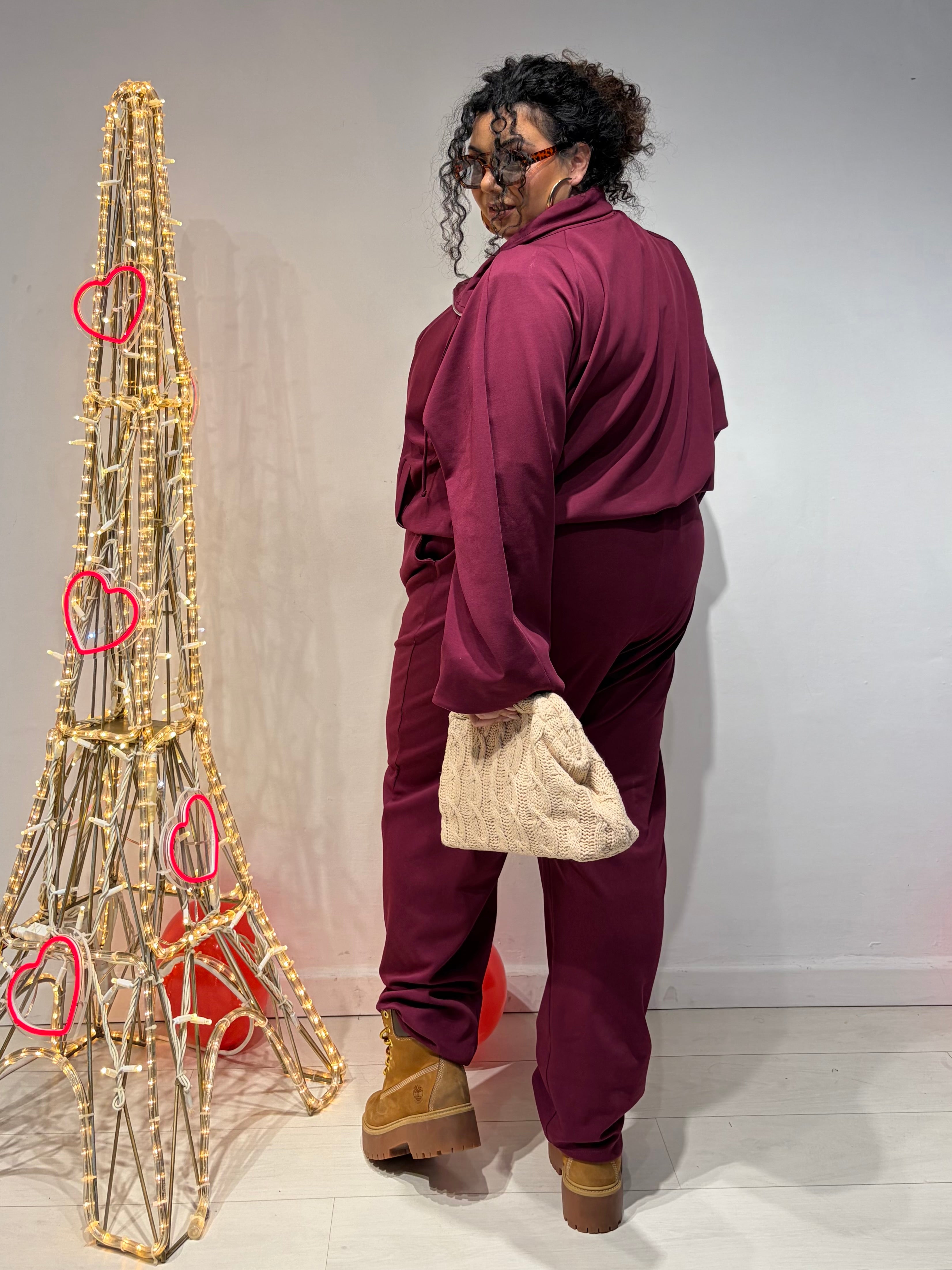 Tuta Everyday Bordeaux