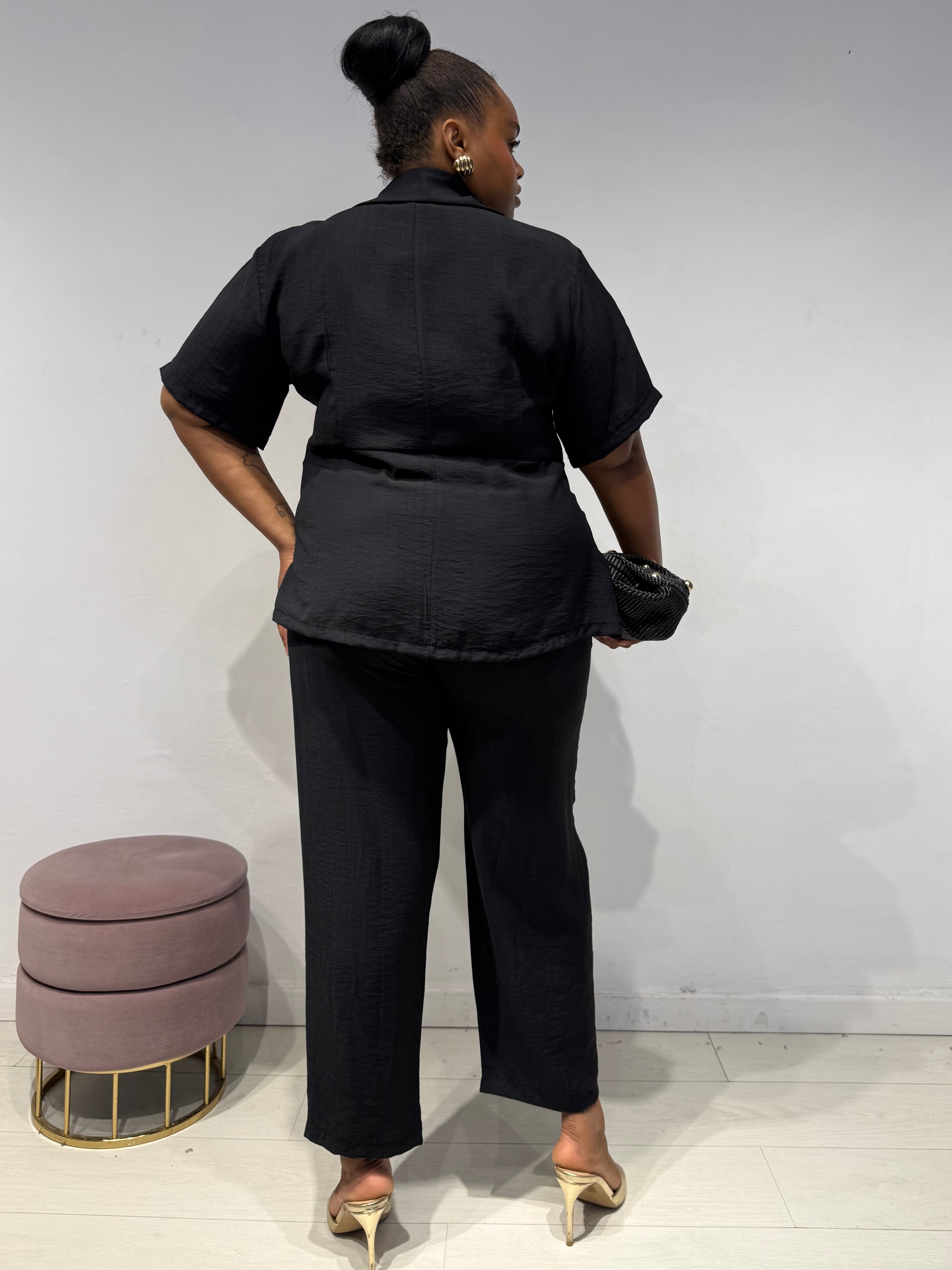 Coordinato Moira Nero