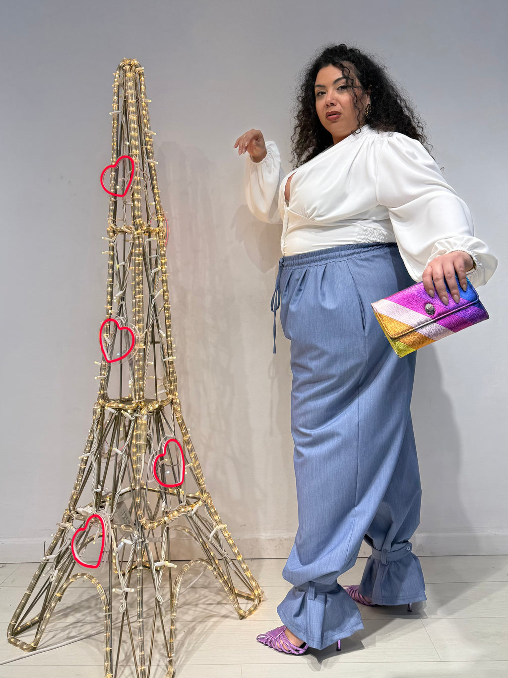 Pantaloni Candy Carta Da Zucchero