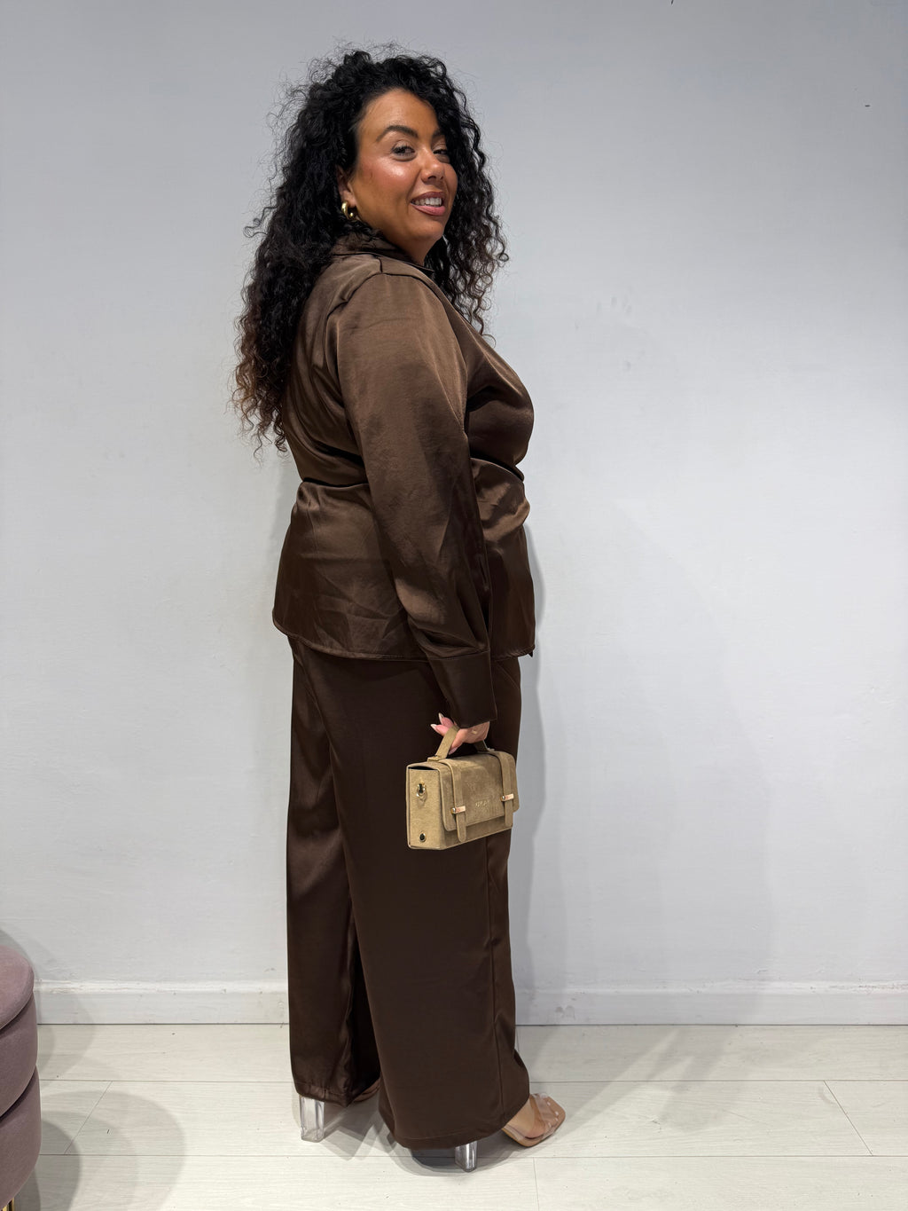 Coordinato Satin Testa di Moro