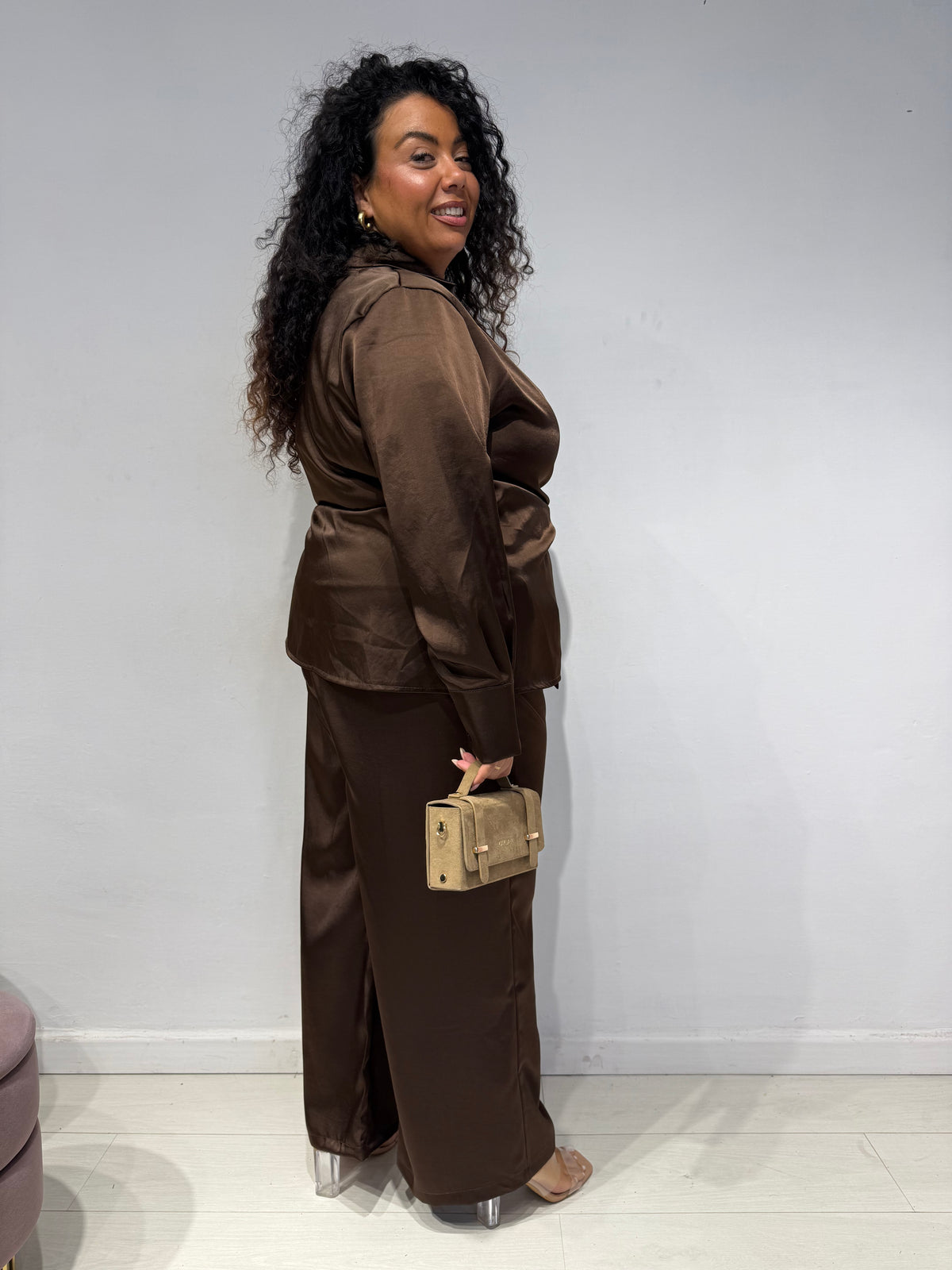 Coordinato Satin Testa di Moro