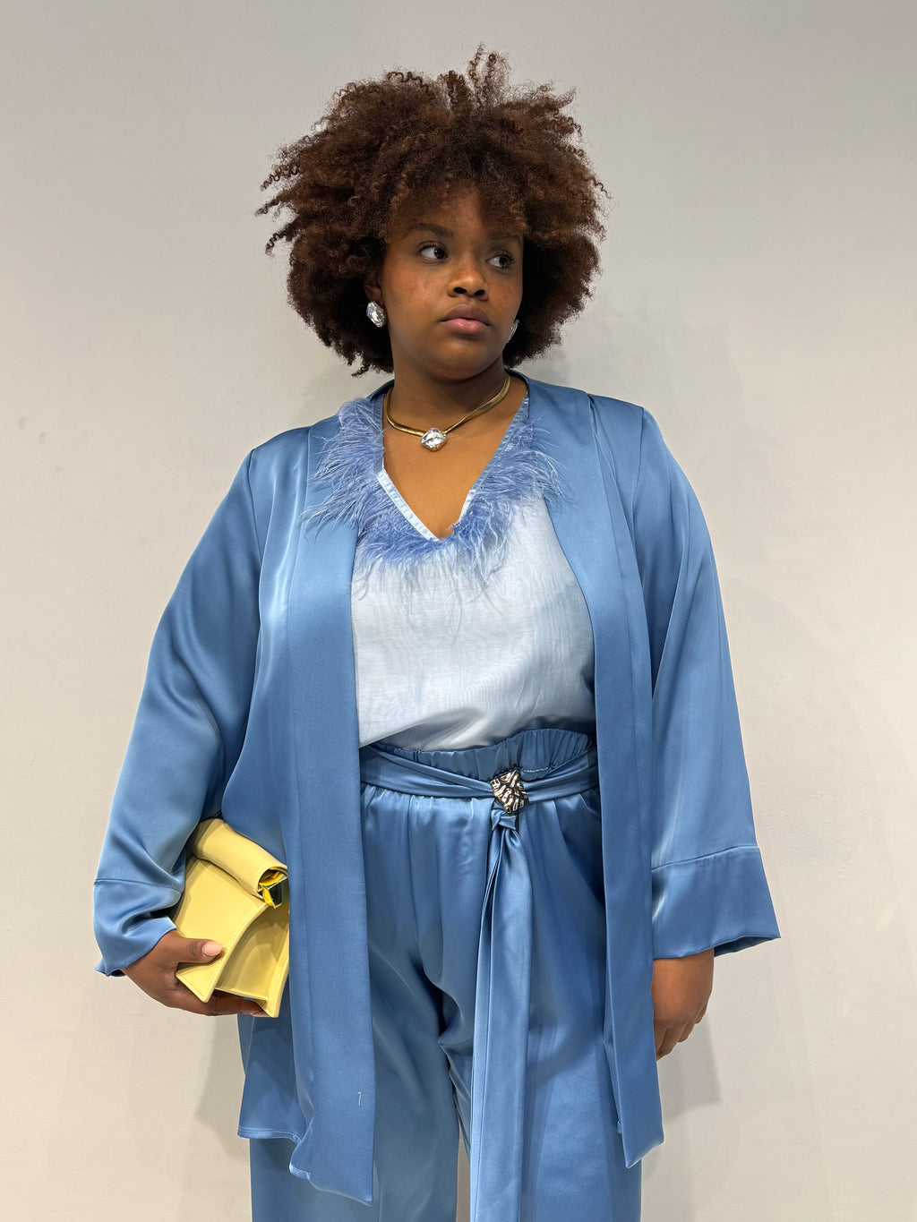 Coordinato Blu Celeste