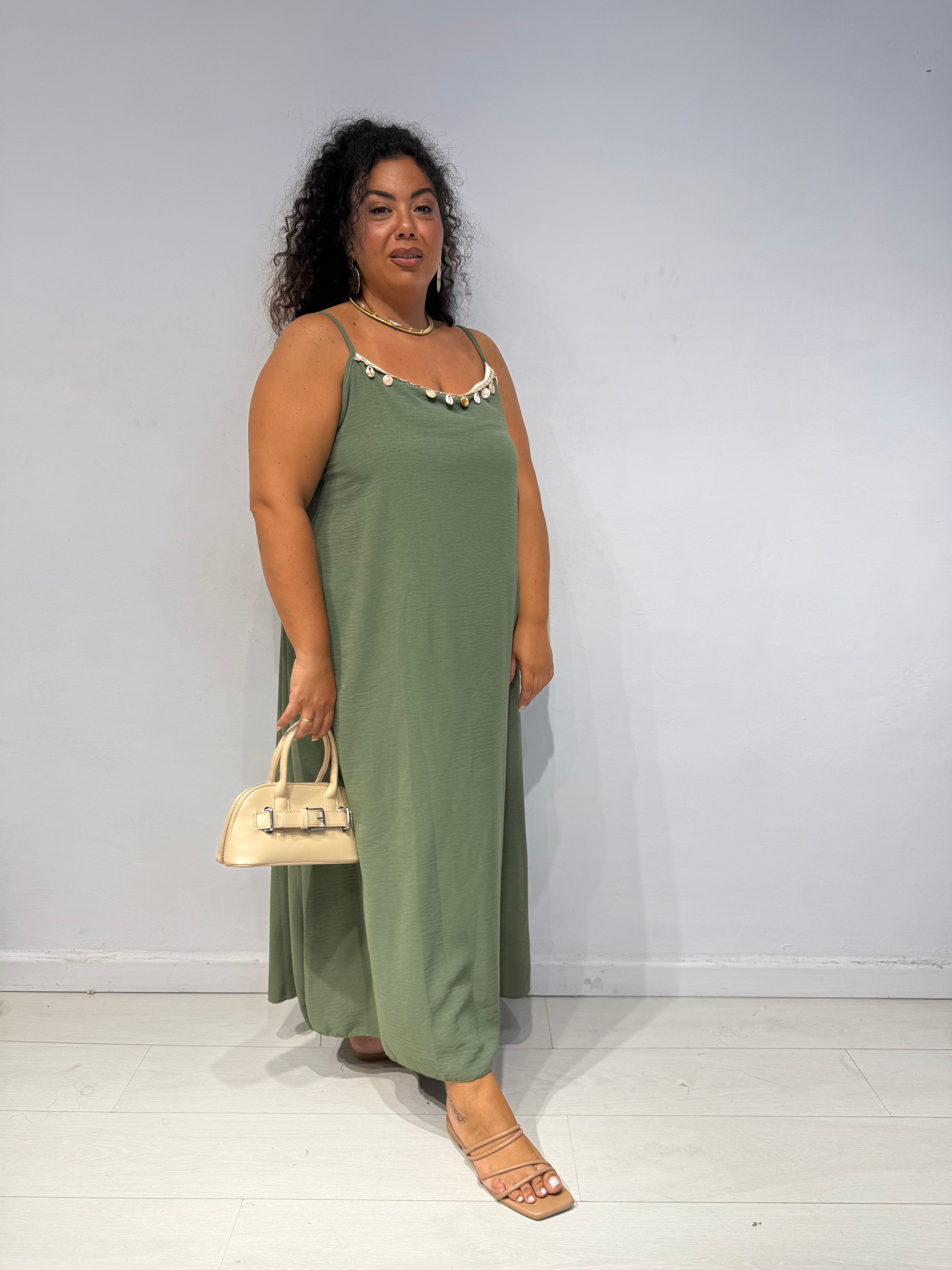 Abito Shell Verde