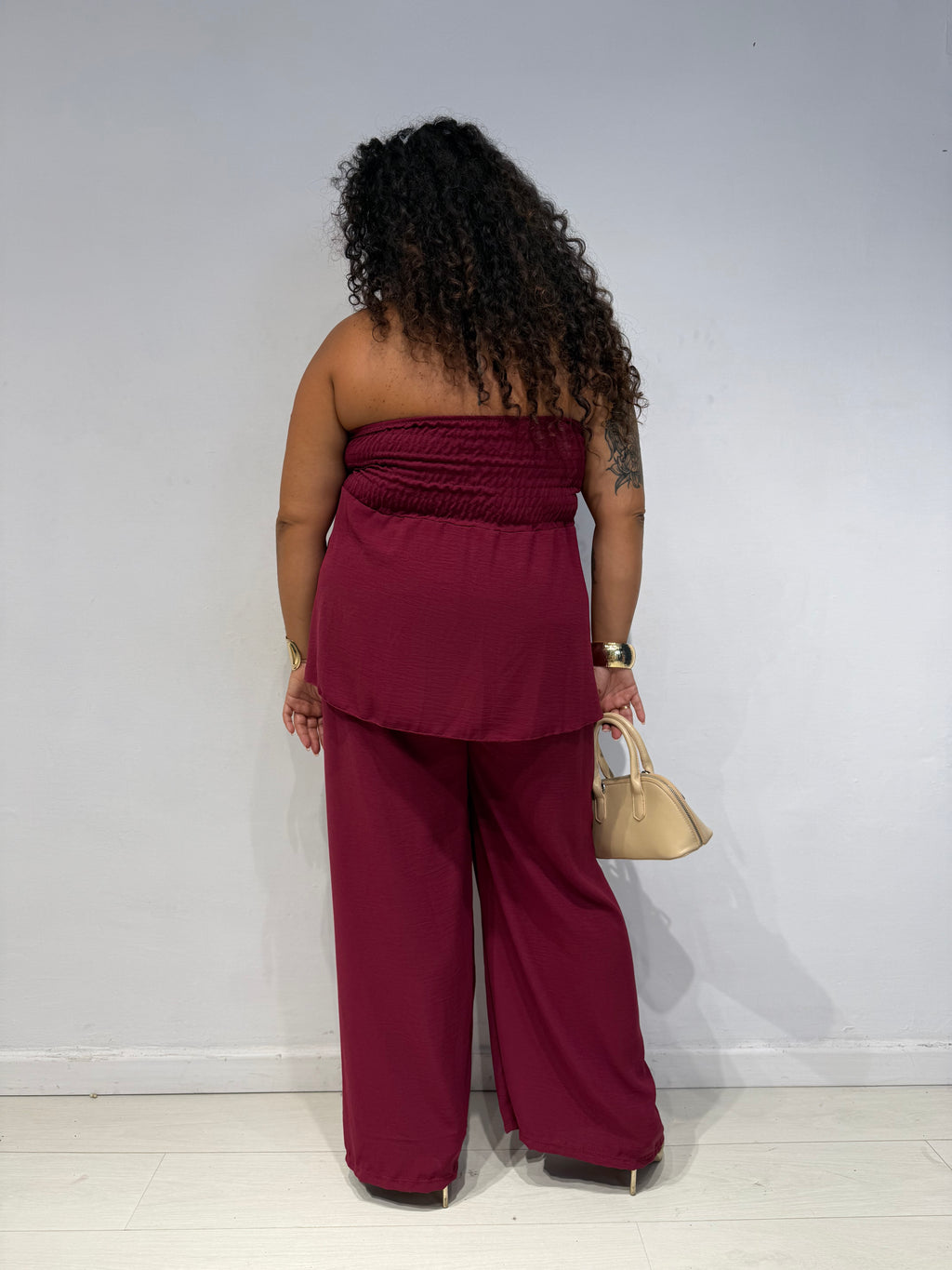 Coordinato Titty Bordeaux