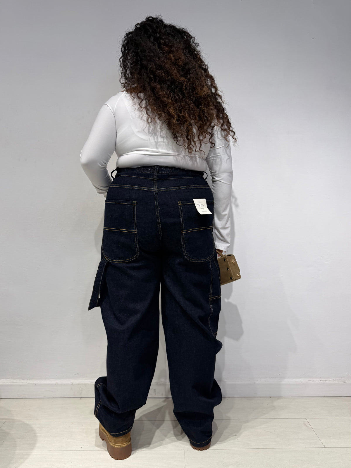 Jeans Cargo Lavaggio Zero