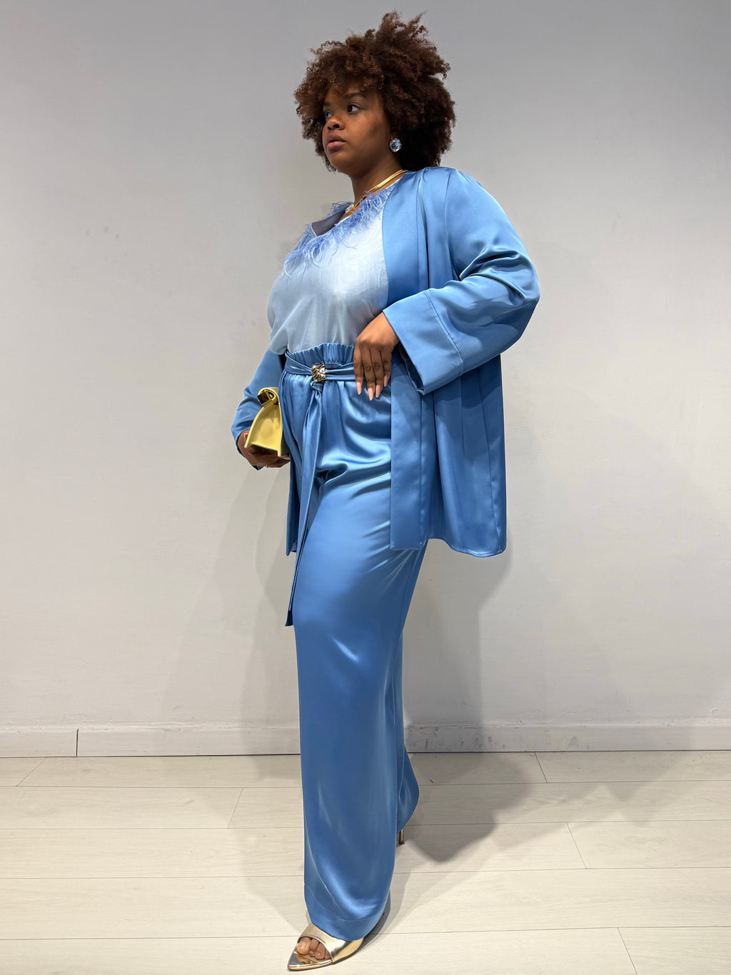 Coordinato Blu Celeste