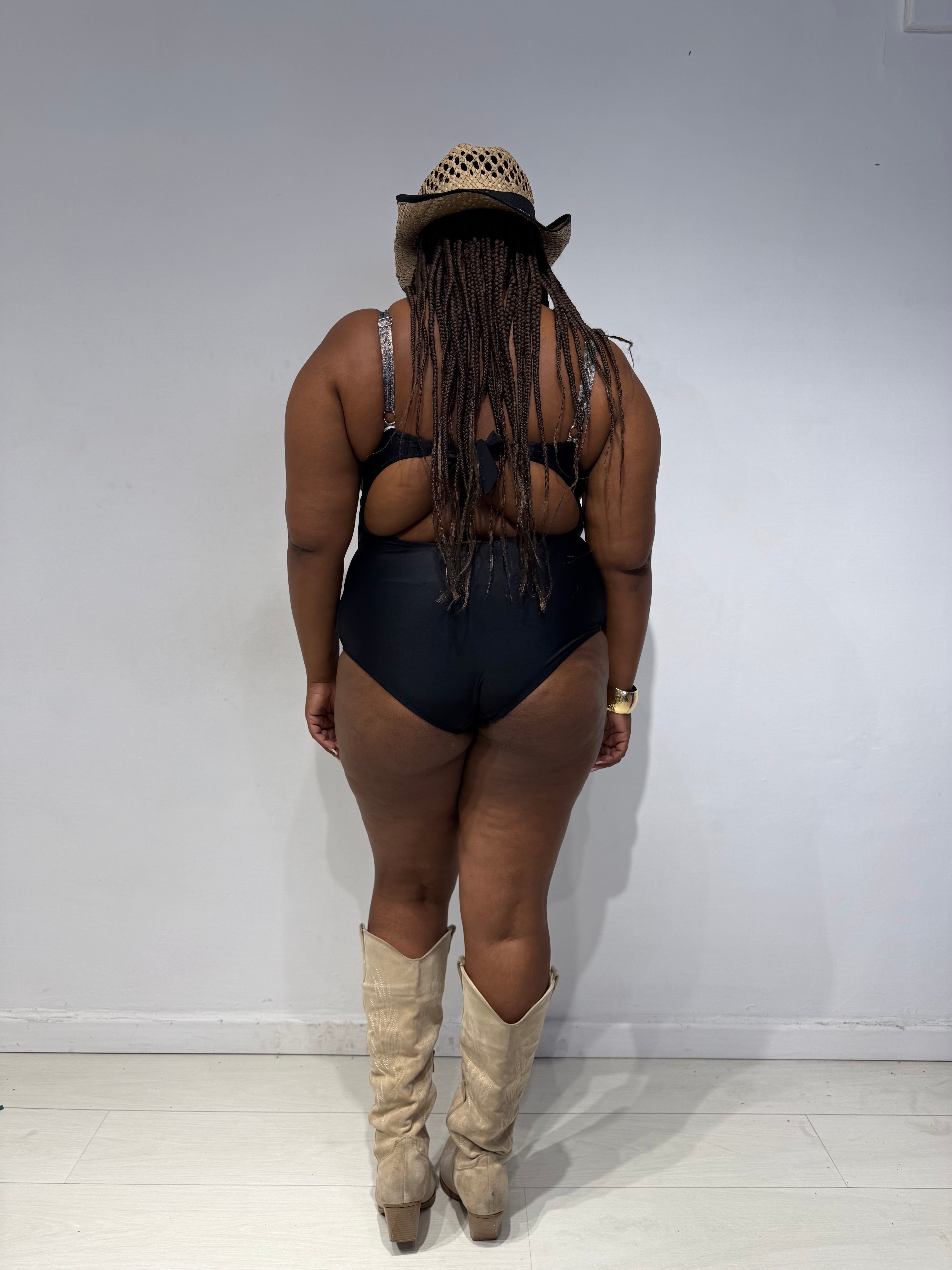 Monokini Piton Nero