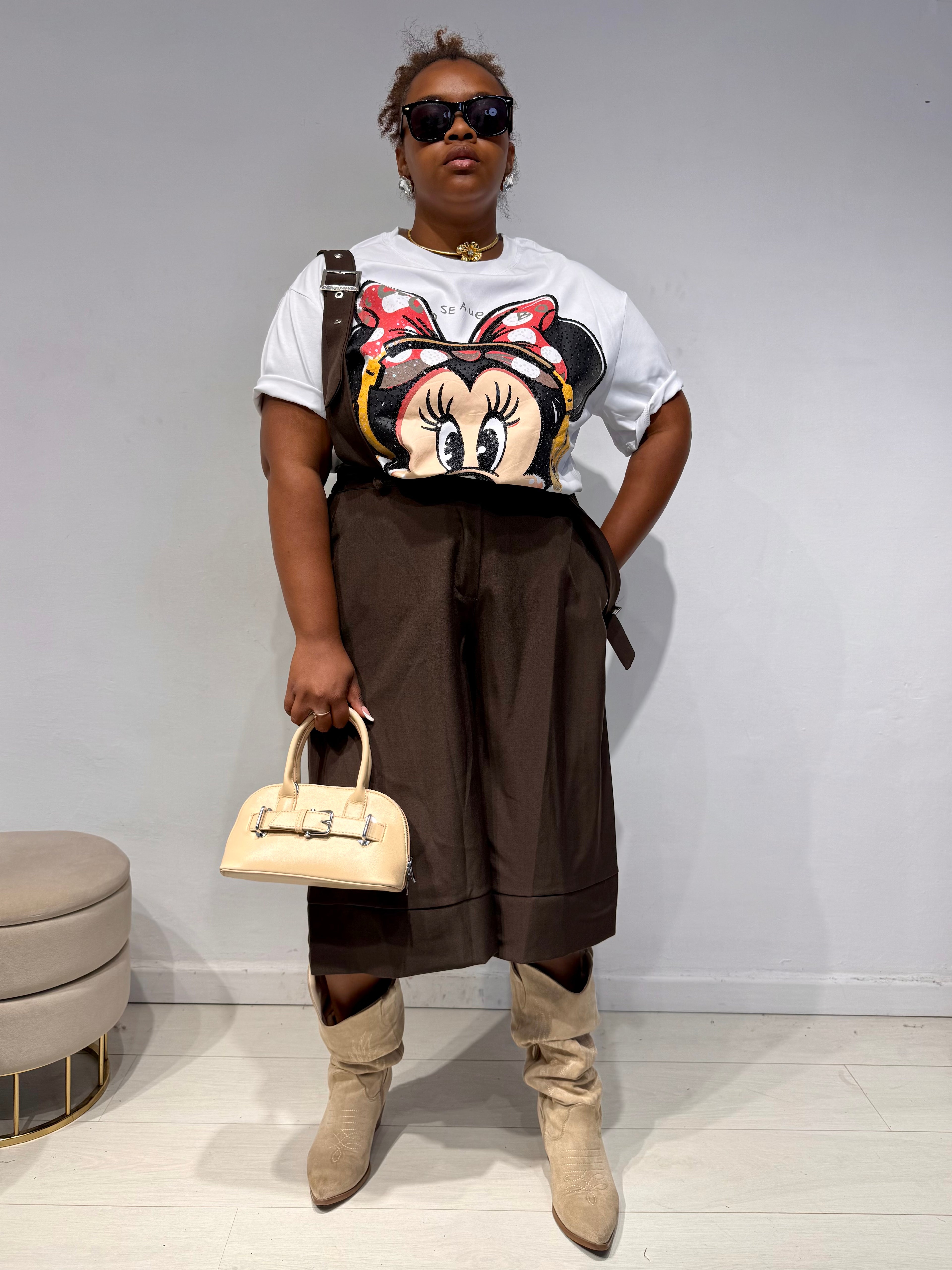T-Shirt Minnie Bianca