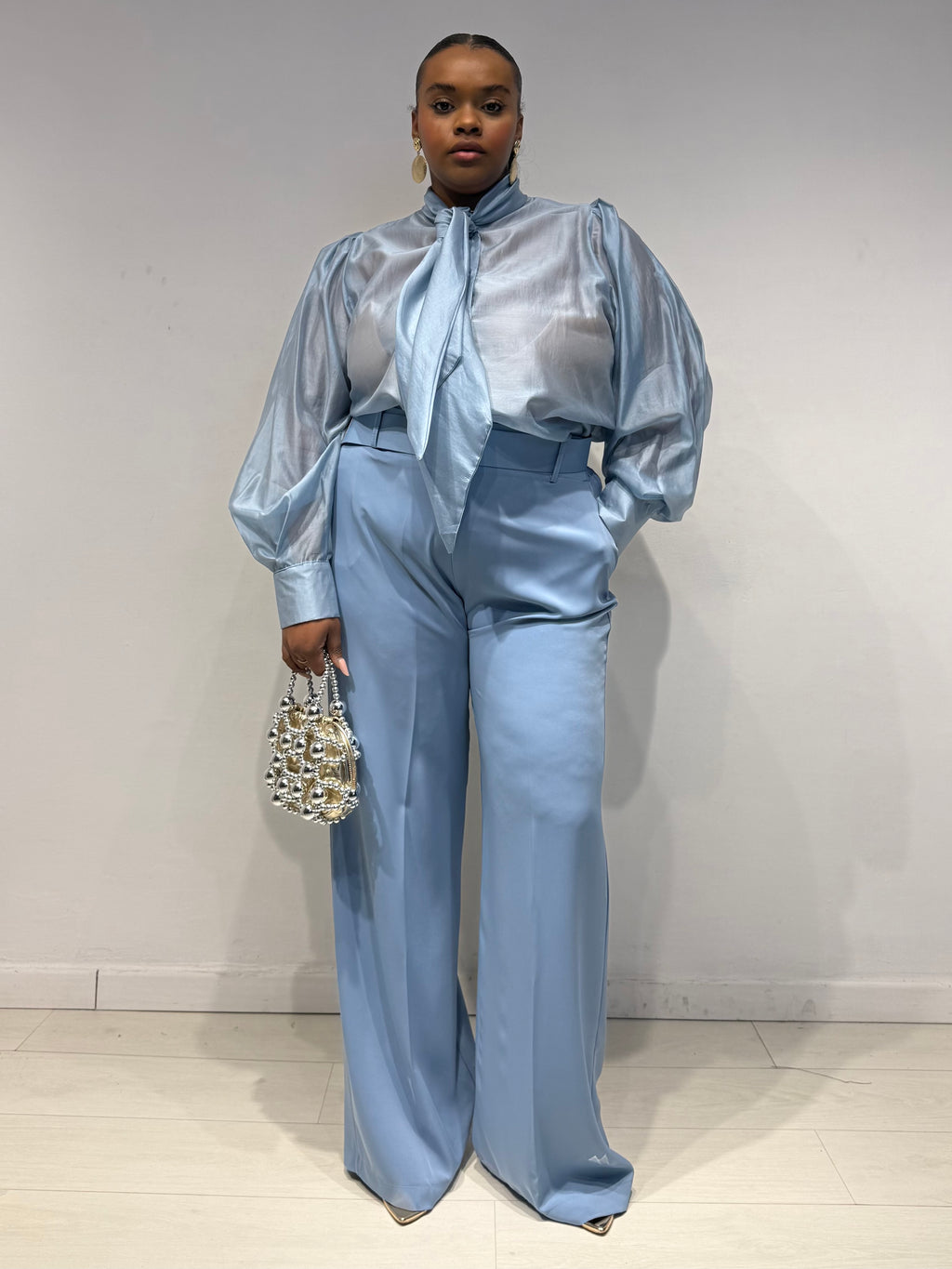 Tailleur Soraya Celeste