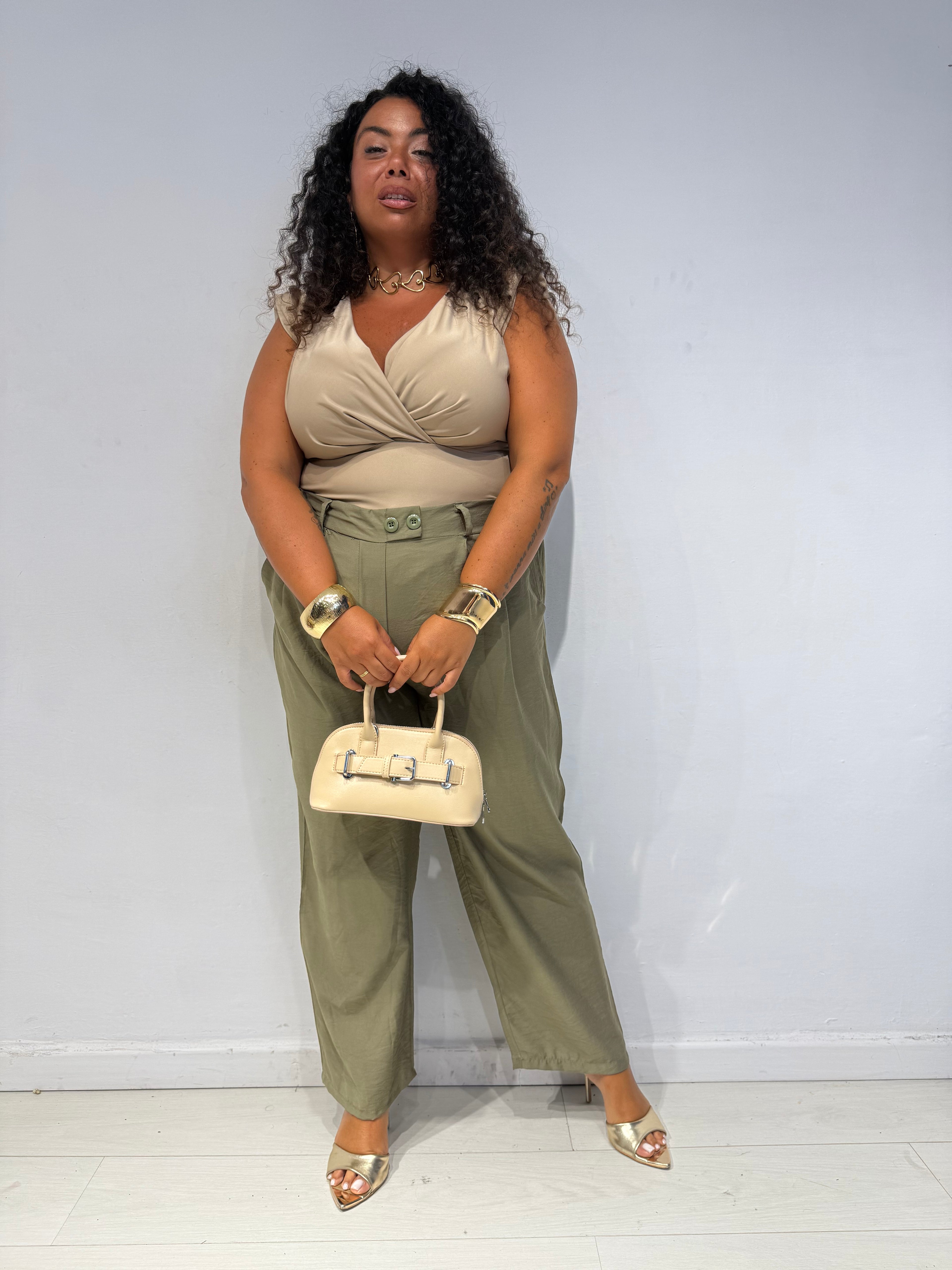 Pantaloni Giovanna Verde