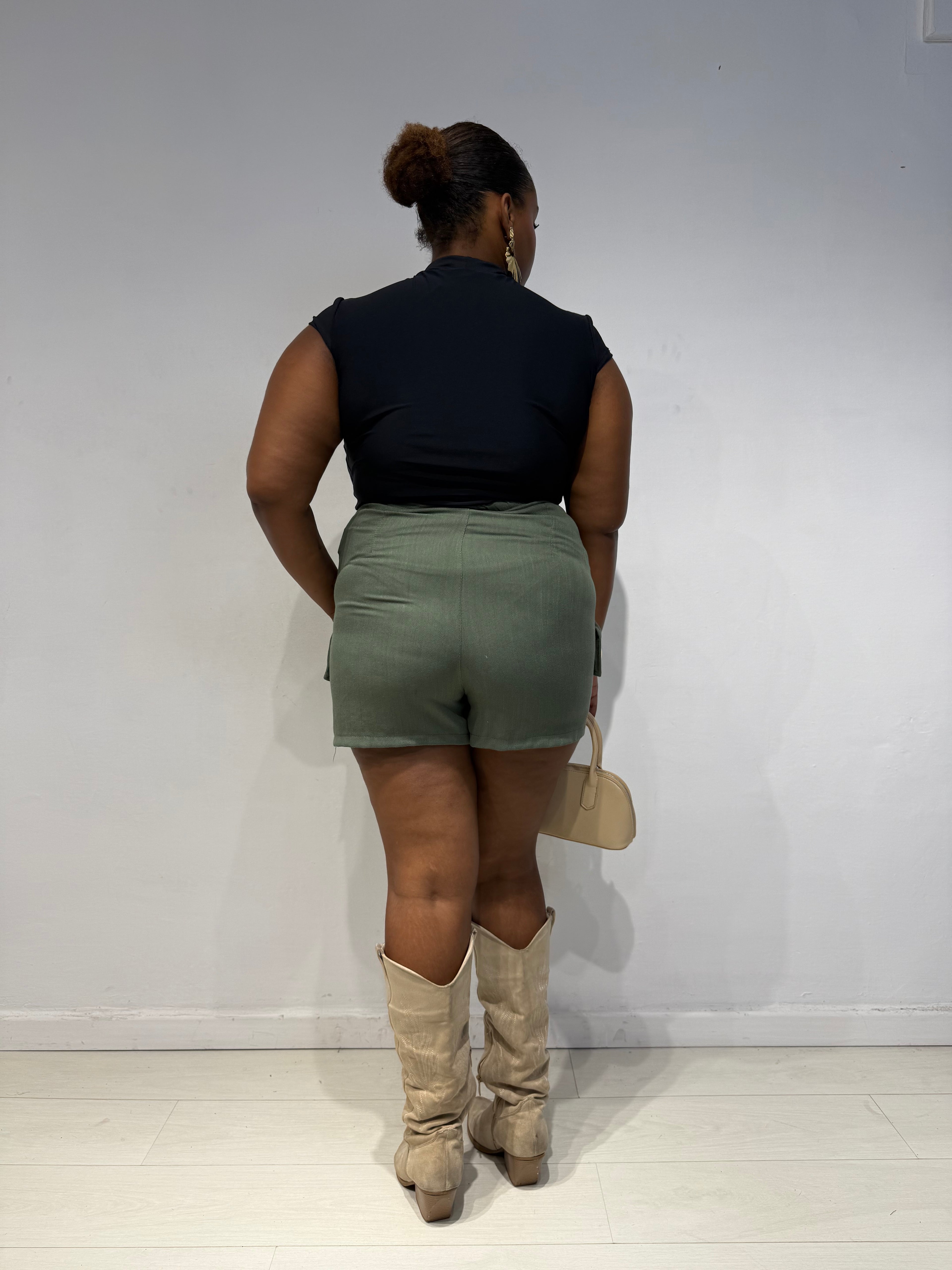 Shorts Tasche Verde