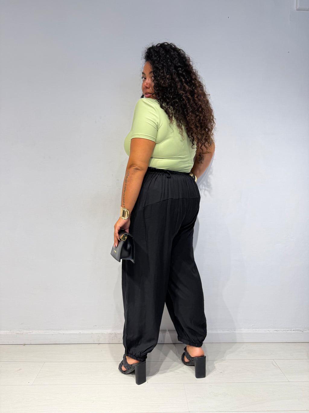 Pantaloni Jessica Nero