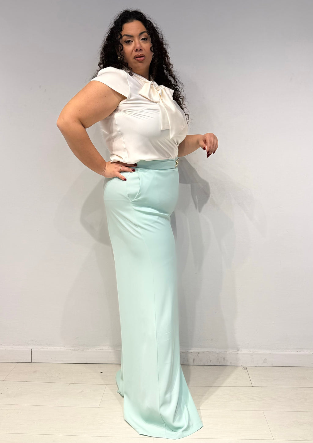 Pantaloni Elisabet Verde