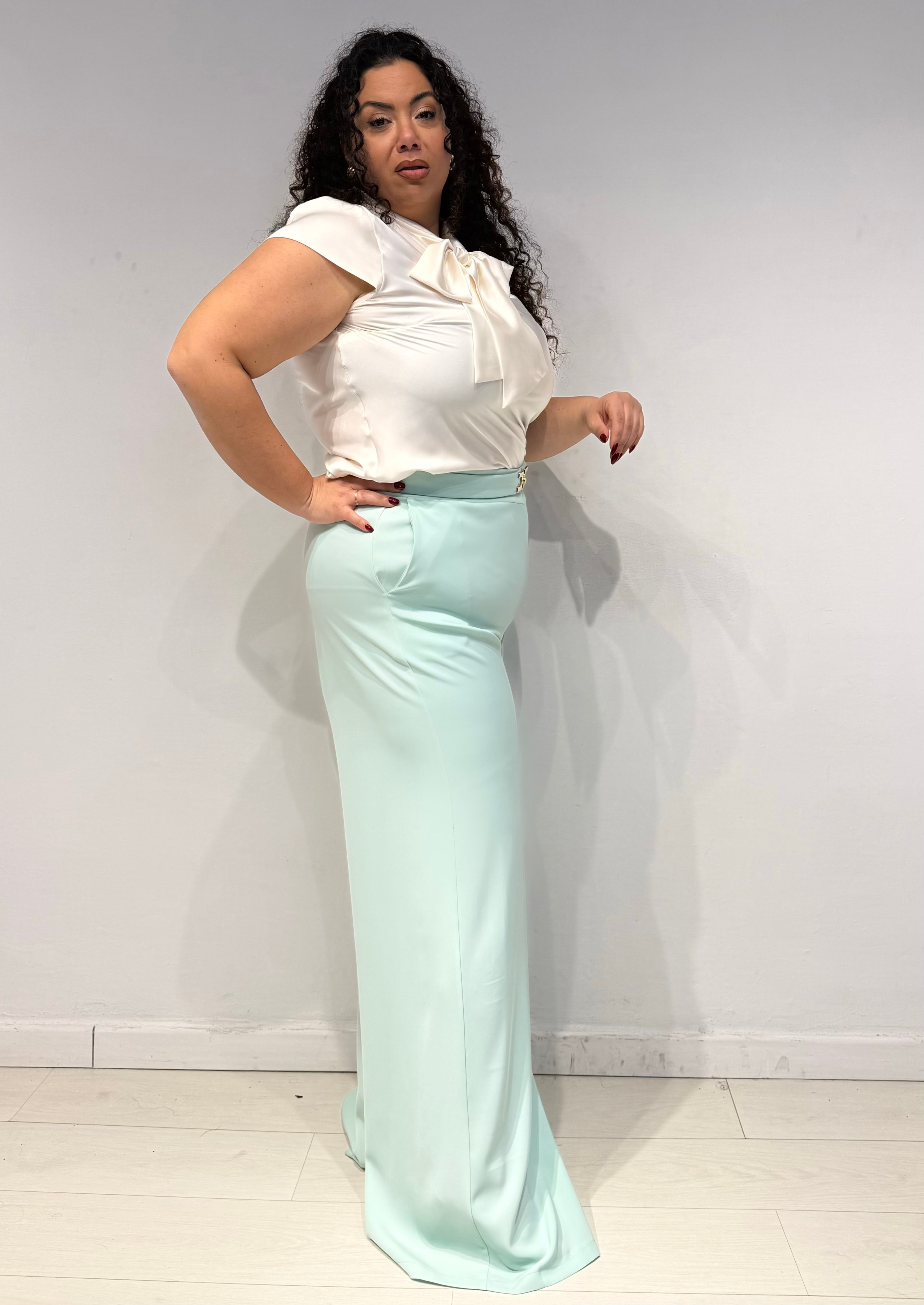 Pantaloni Elisabet Verde