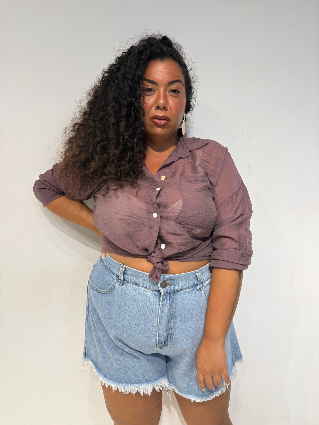Camicia Velata Cipolla