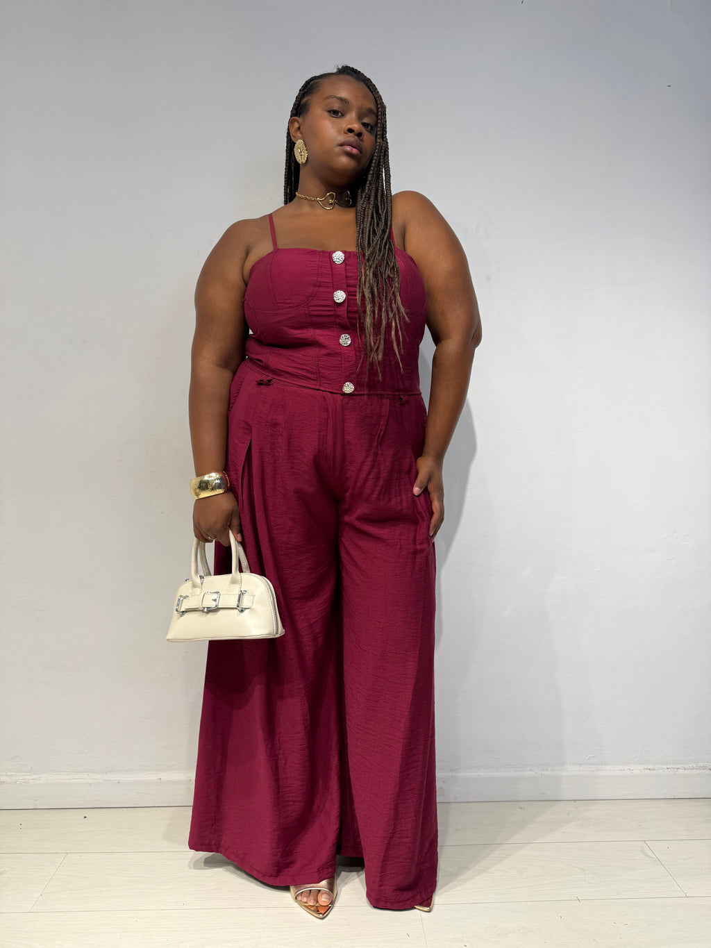 Coordinato Crystel Bordeaux