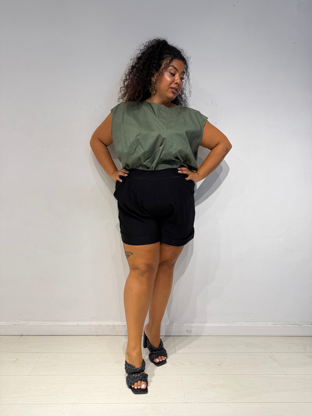 Shorts Paola Nero