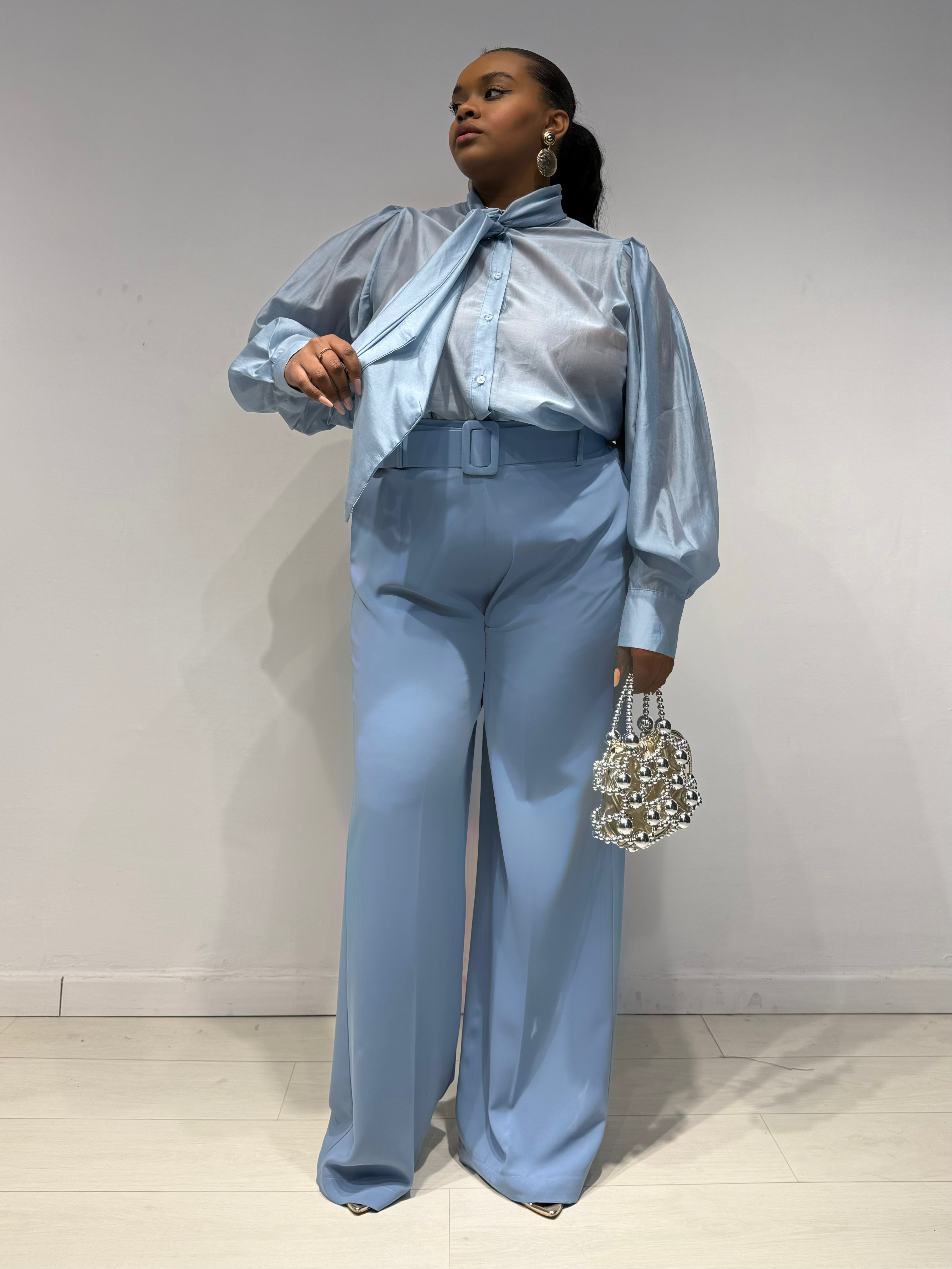 Tailleur Soraya Celeste