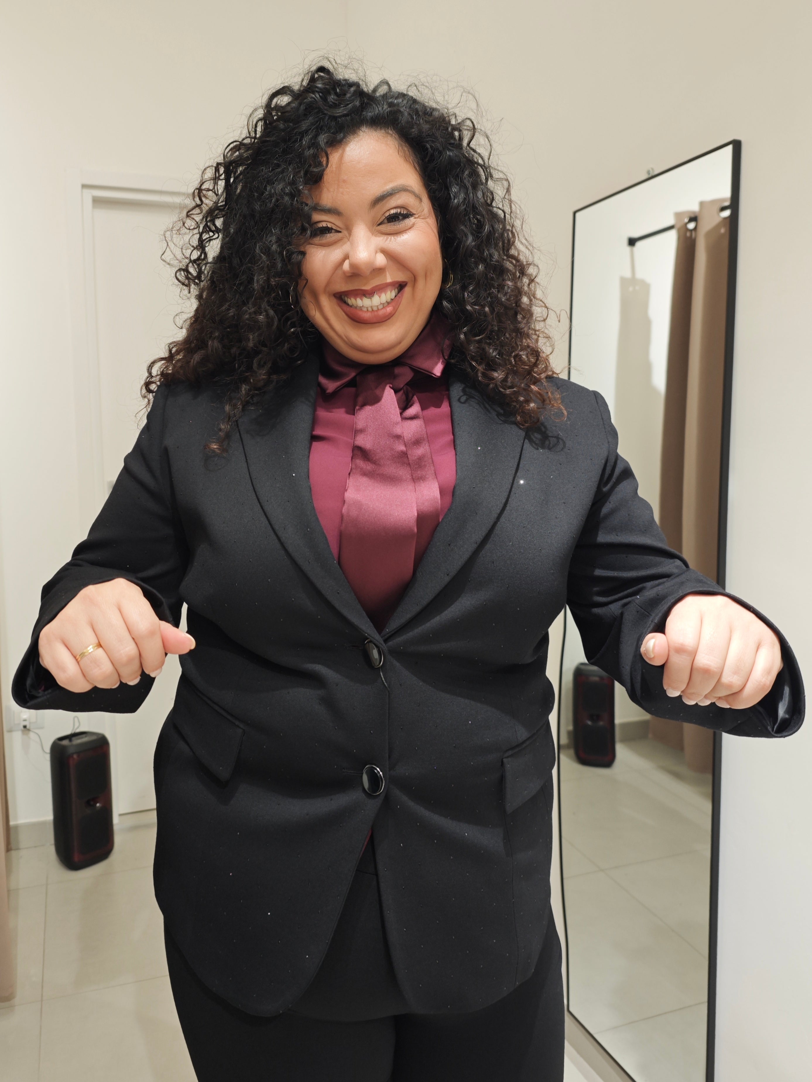 Tailleur Punto Milano Strass