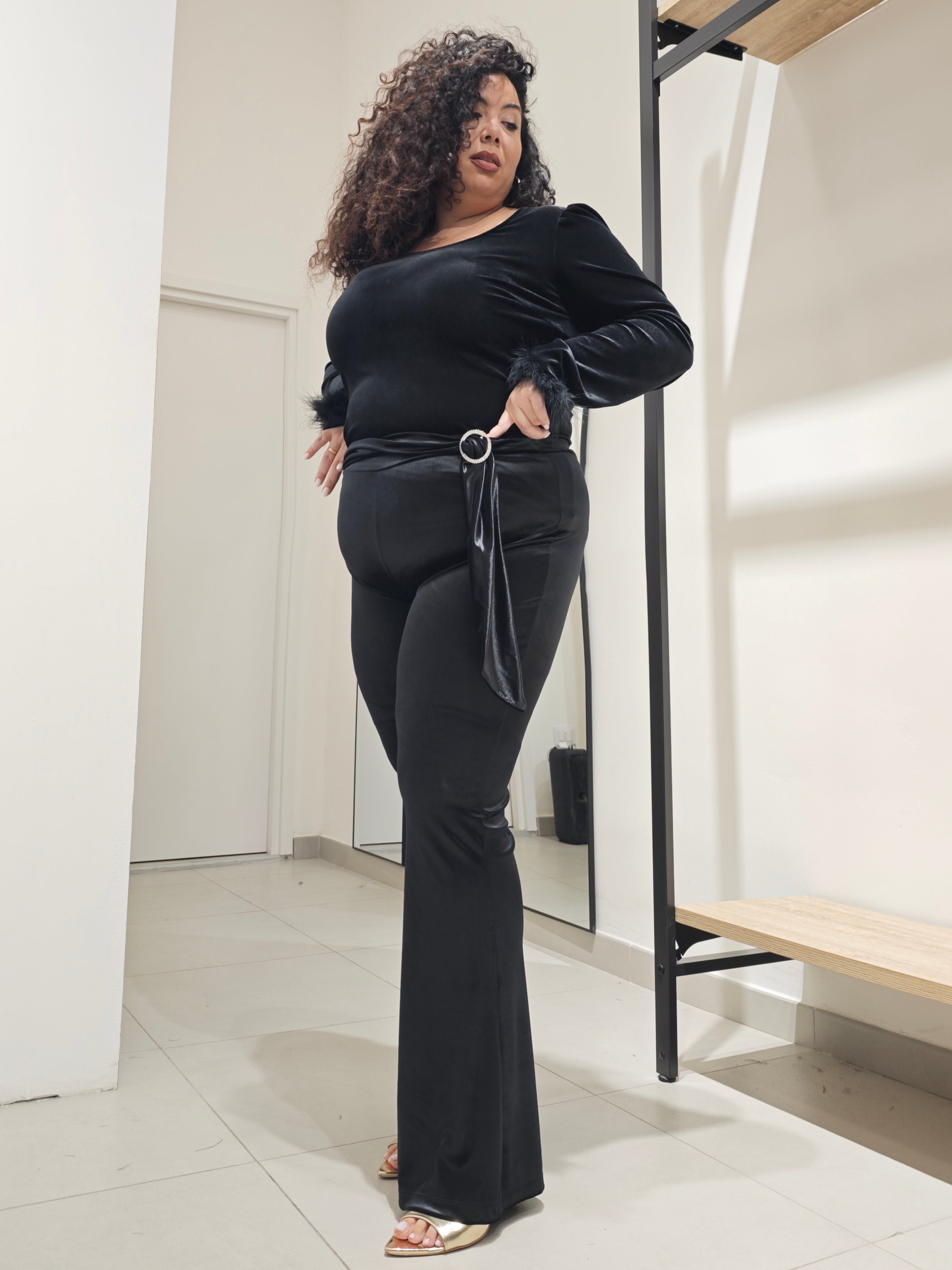 Pantalone Zampa Ciniglia