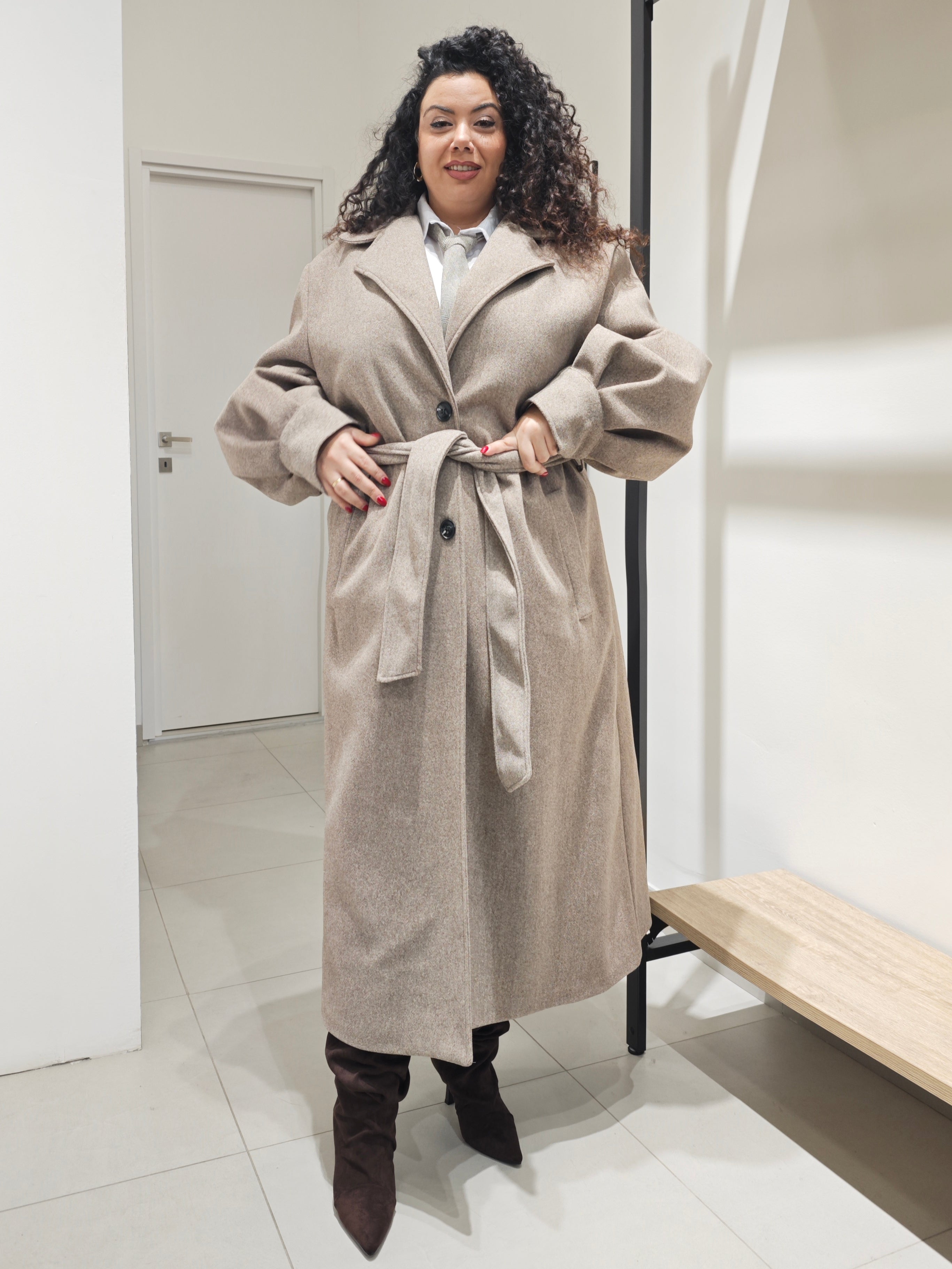 Cappotto Loren Tortora