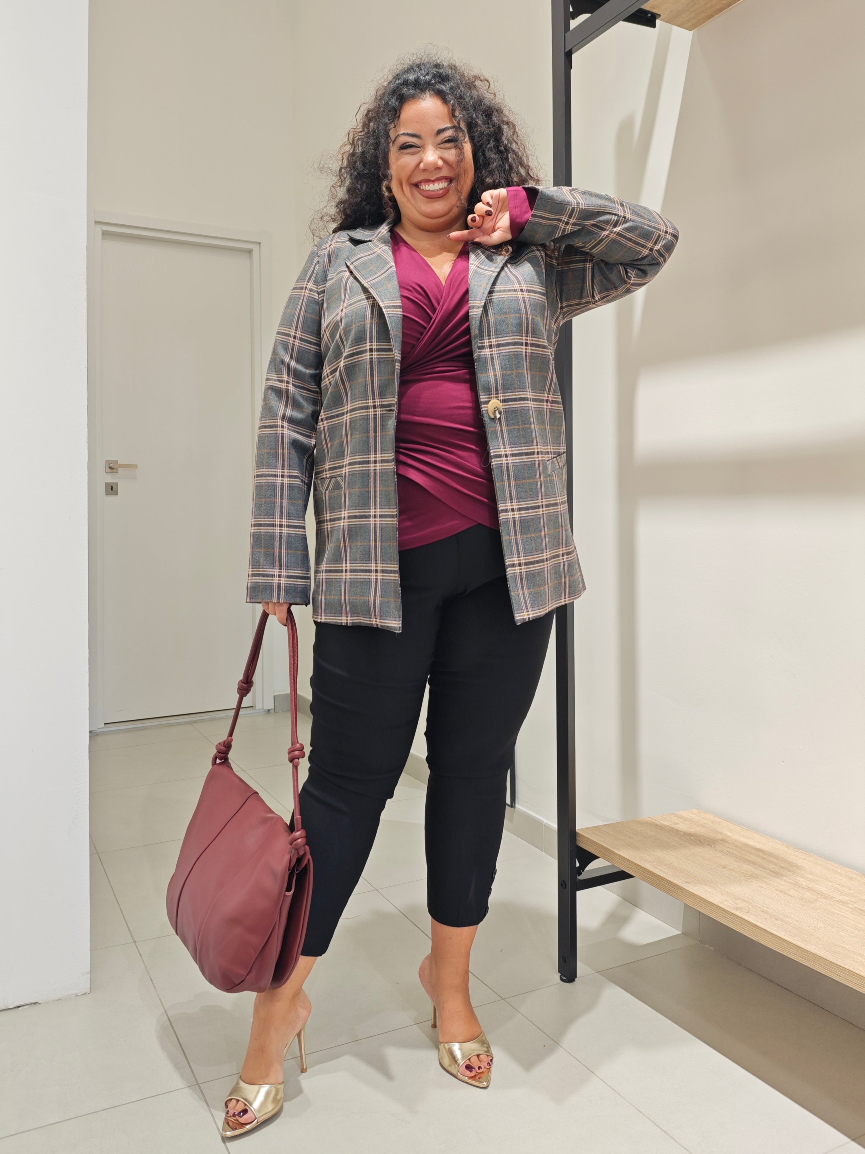 Pantaloni Sigaretta Elastici