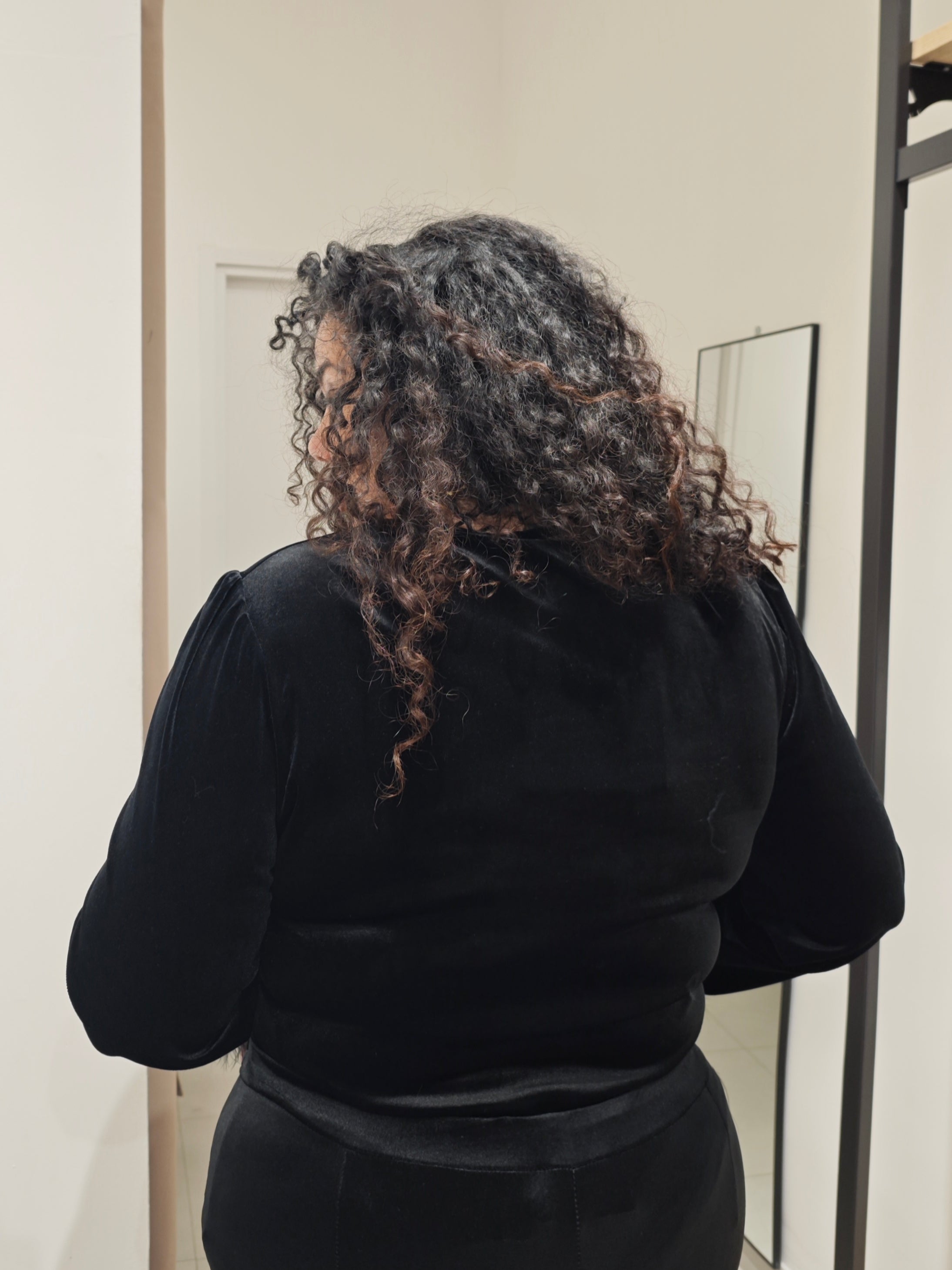 Maglia In Ciniglia Piume