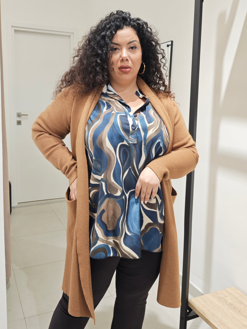 Cardigan Simply Cammello