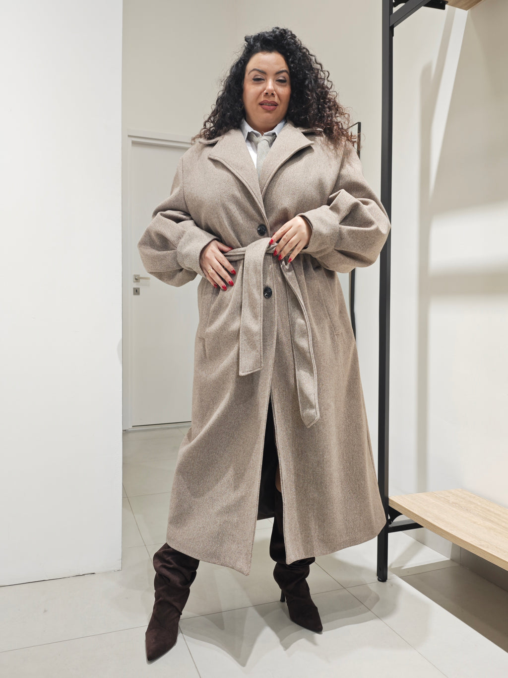 Cappotto Loren Tortora