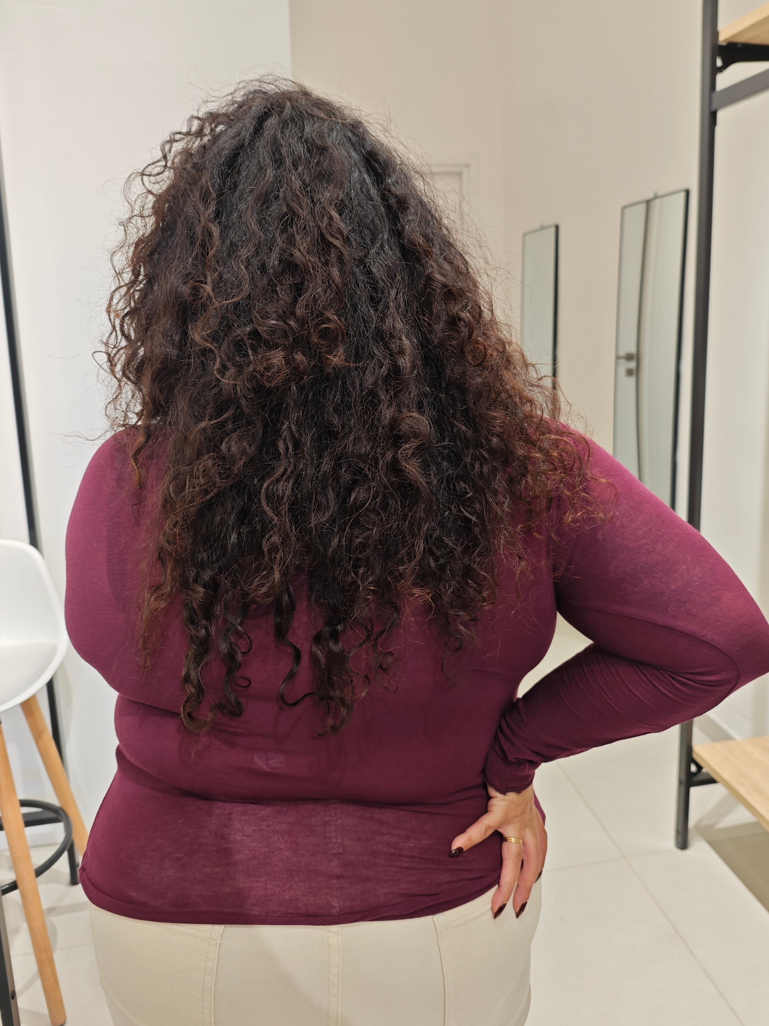 Maglia Cash Lupetto Bordeaux